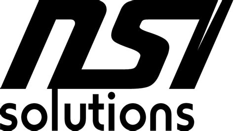 Nsi Logo Two Lines Black Clearcut