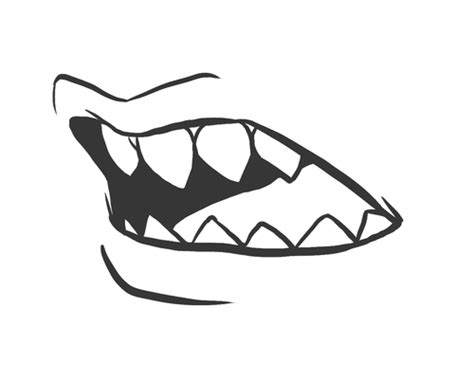 characters with teeth shark drawing - Buscar con Google | Teeth drawing ...