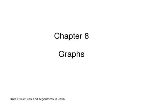 Ppt Chapter 8 Graphs Powerpoint Presentation Free Download Id3008495