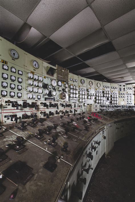 Abandoned Power Plant Control Room Summer Oc R Abandonedporn