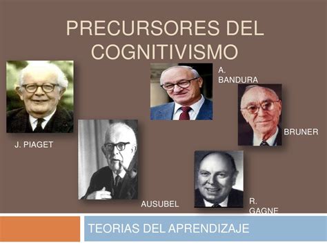 Descubre La Influencia De Los Representantes De La Teor A Cognitiva En