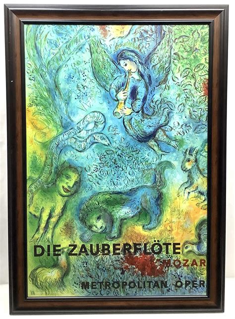 Lot After Marc Chagall The Magic Flute” Print