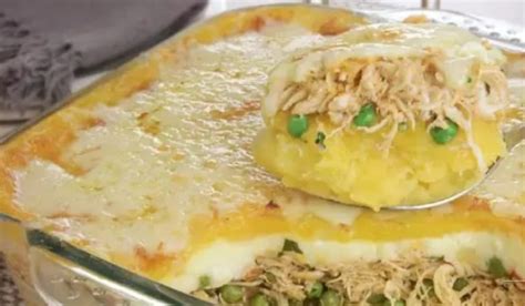 Escondidinho De Mandioquinha Frango Receitas Maravilhosa