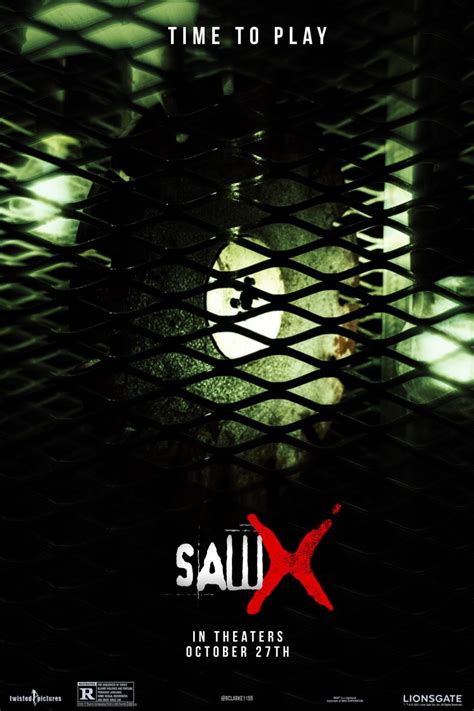 A New Saw X Poster I Cooked Up With The New Confirmed Logo Rsaw