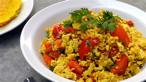 Indisches Tofu Bhurji International Vegan