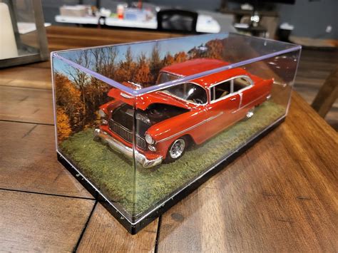 1955 Chevy Bel Air Sedan Plastic Model Car Kit 125 Scale