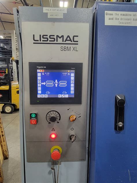 Lissmac SBM XL 1500 G2S2 Edge Rounding And Deburring Machine Sanson