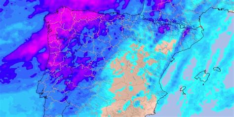 La Aemet Avisa Del Paso De Un Frente Atl Ntico Por Espa A Lluvias