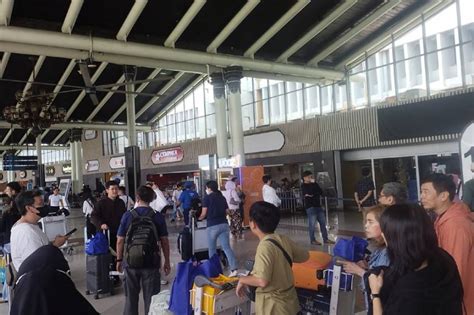 Arus Balik Lebaran Jumlah Pemudik Bandara Soetta Sentuh