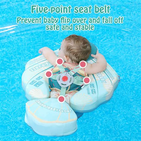 Mambobaby Float Add Tail Flotador De Nataci N Para Beb Con Dosel