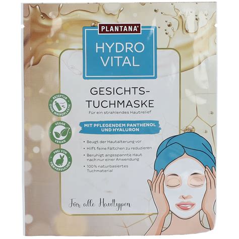 Plantana Hydrovital Gesichts Tuchmaske St Shop Apotheke