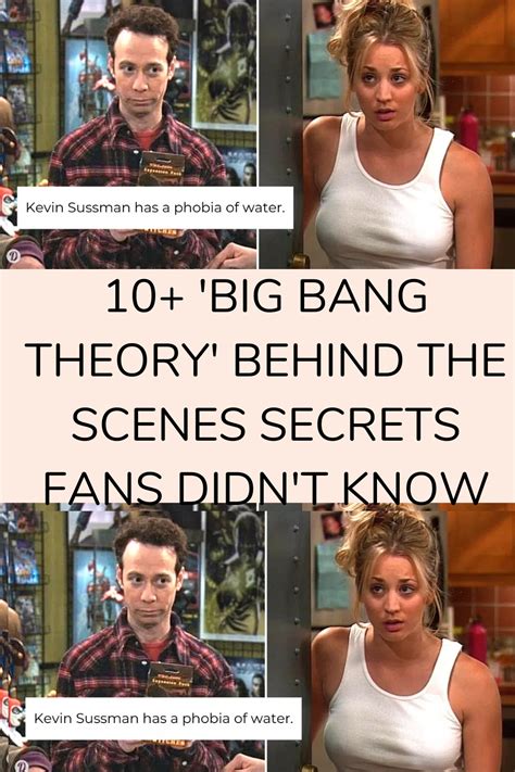 10 Big Bang Theory Behind The Scenes Secrets Fans Didn T Know