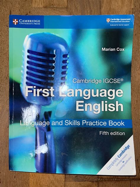 Cambridge Igcse First Language English Practice Book Fifth Edition