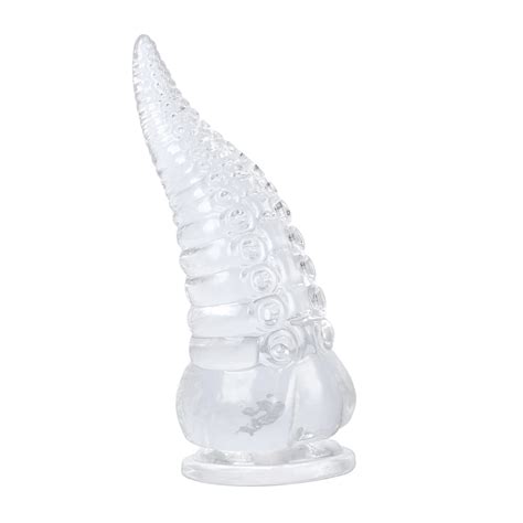 Plug Anal Transparente Formato de Tentáculo O lugar onde a satisfação