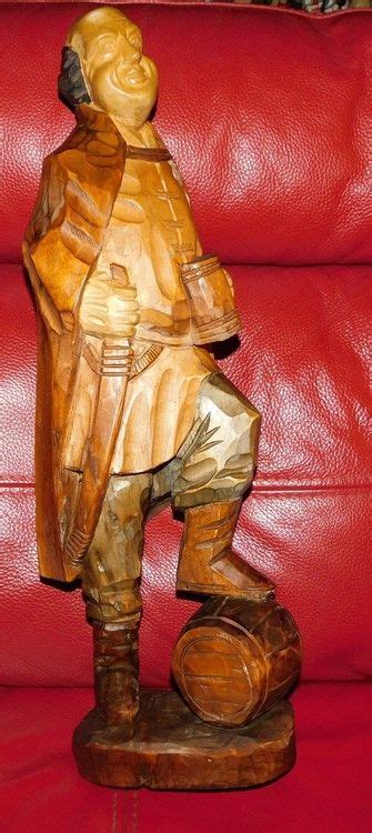 Grosse Holzfigur Geschnitzt H 54 Cm Kaufen Auf Ricardo