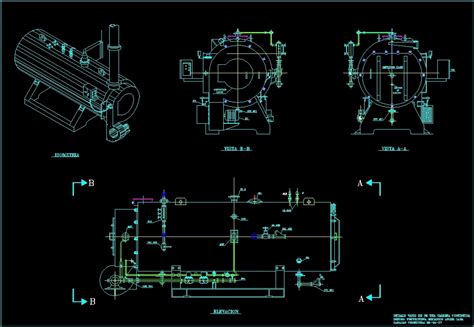 Continental Boiler Dwg Detail For Autocad Designs Cad