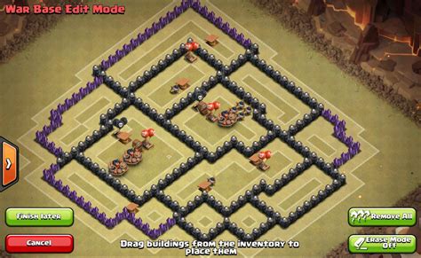 The Fates Anti 3 Stars Th8 War Base 3 Clash Of Clans Land