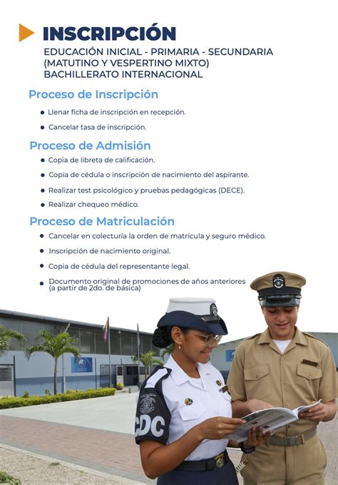 Educación General Básica Superior Y Bachillerato Academia Naval