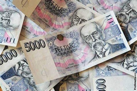 Fotogalerie: Peníze, Kč, pět tisíc korun
