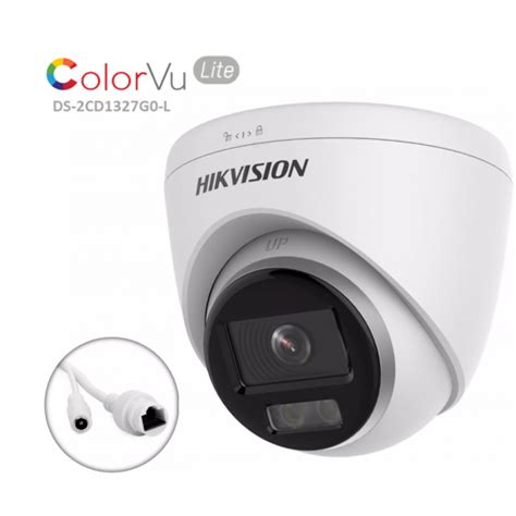 Camera de Surveillance Hikvision IP Dome 2MP à tourelle fixe ColorVu DS