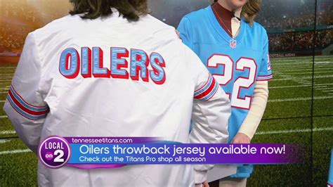 The Tennessee Titans throwback jerseys available now! – WKRN News 2