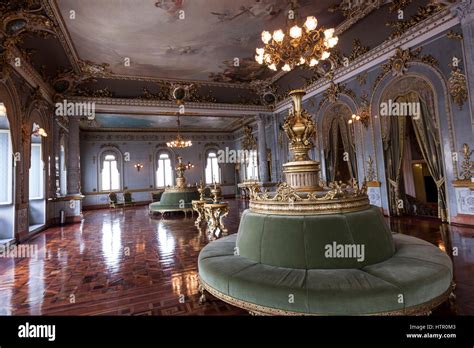 The foyer of the Teatro Nacional de Costa Rica, National Theatre of ...