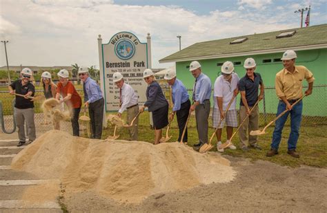 Redevelopment Groundbreaking Held At Bernstein Park On Stock Island