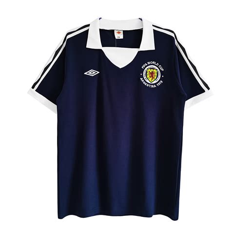 Vintage Soccer Jersey Scotland Home 1978 | Gogoalshop