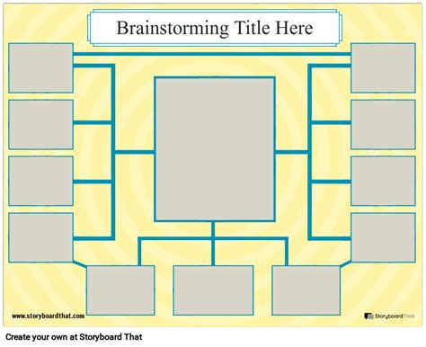 Brainstorming Blank Template