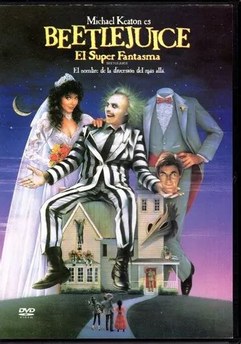 Beetlejuice El Super Fantasma 1988 Tim Burton Pelicula Dvd Mercadolibre