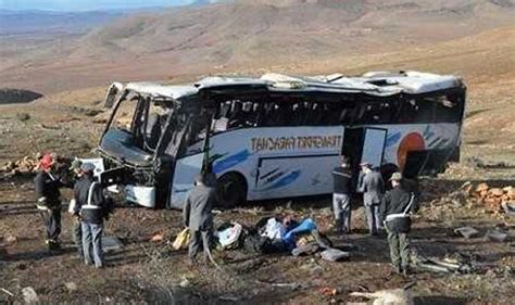 Maroc Plusieurs blessés dans un accident d autocar à Béni Mellal Khénifra