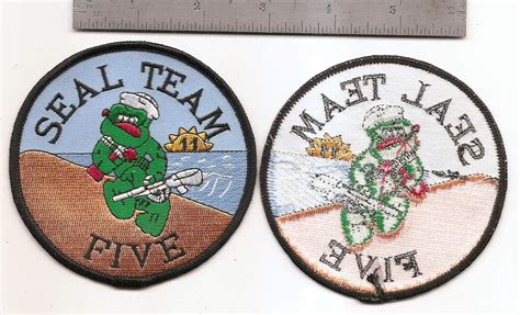 094 United States Navy Seal Team Five Patch Arts Crafts