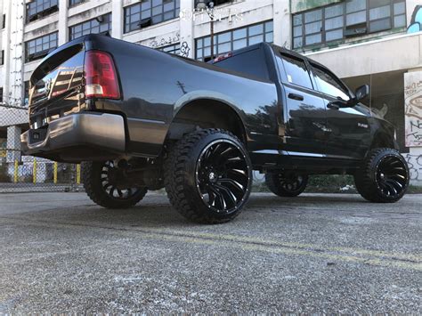 2010 Dodge Ram 1500 Wheel Offset Aggressive 1 Outside Fender