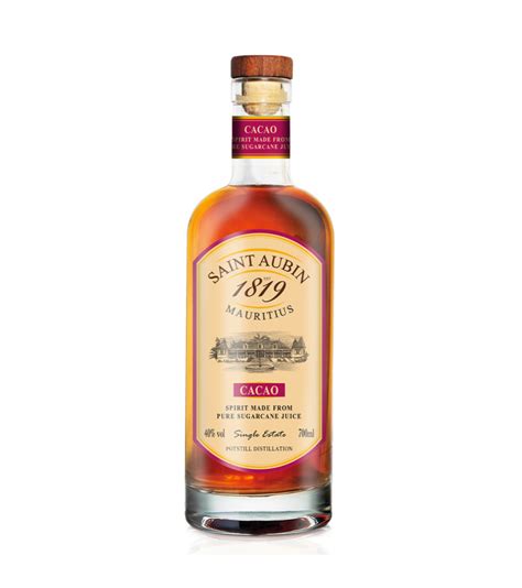 Rhum Aux Saveurs De Cacao Saint Aubin Extra Premium De L Le Maurice