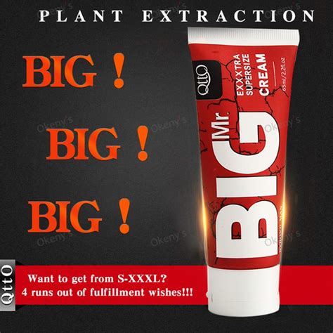 Herbal Big Dick Penis Enlargement Cream Ml Increase Xxl Size