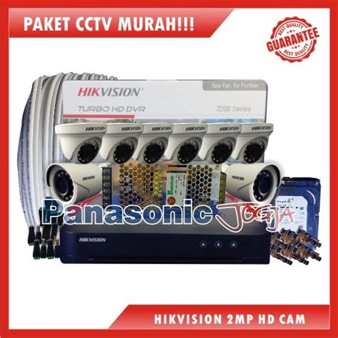 Jual Paket Cctv Ch Hikvision Mp Hd Camera Di Lapak Yosua Julianto