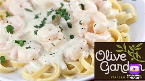 Olive Garden Style Seafood Alfredo Youtube