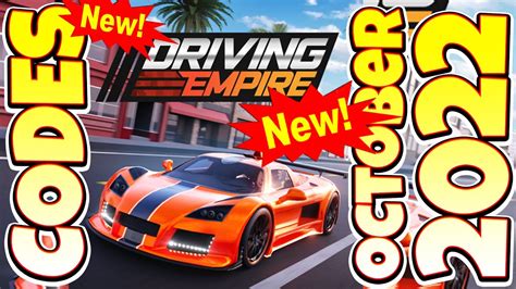 NEW CODES Driving Empire Roblox GAME ALL SECRET CODES ALL WORKING