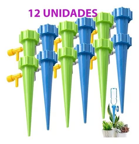 Kit 12 Gotejadores Irrigador Garrafa Pet Planta Automatico MercadoLivre