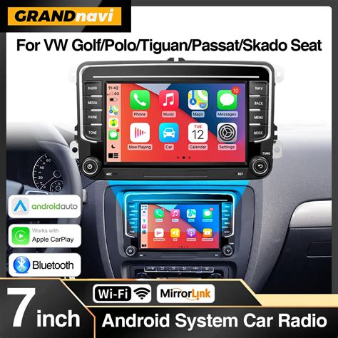 GRANDnavi Android Car Radio Stereo For VW Volkswagen Skoda Octavia Golf