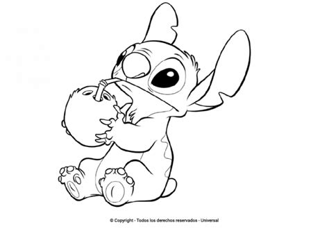 Los Mejores Dibujos De Stich Para Colorear ☀️ Todo Para Colorear