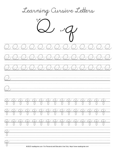 Cursive Handwriting Practice Sheets For S Pdf - Infoupdate.org