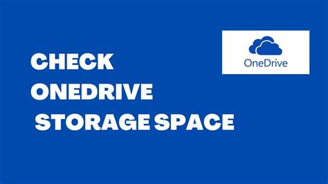 How To Check Onedrive Storage Usage In Youtube