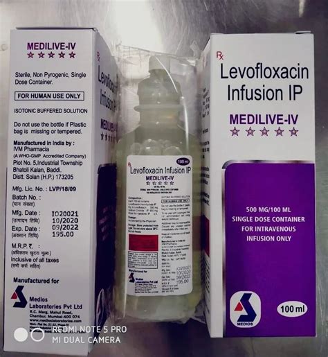 Levofloxacin Infusion IP At Best Price In Panchkula By Rotash Biotech