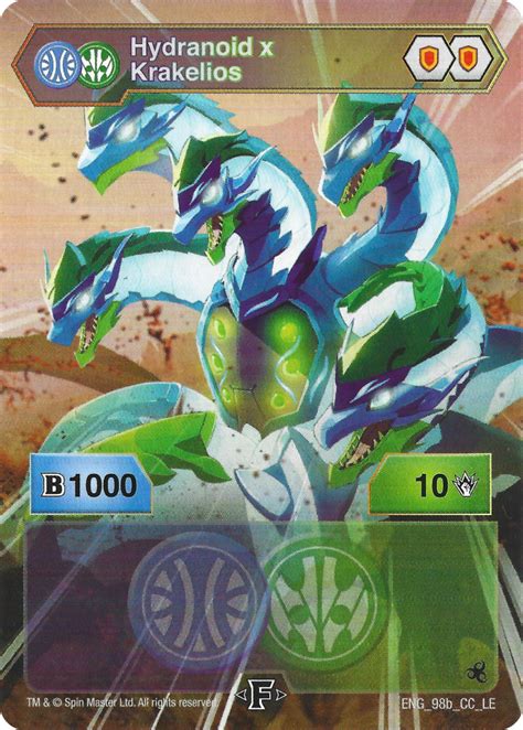 Aquos Ventus Hydranoid X Krakelios Le The Bakugan Wiki