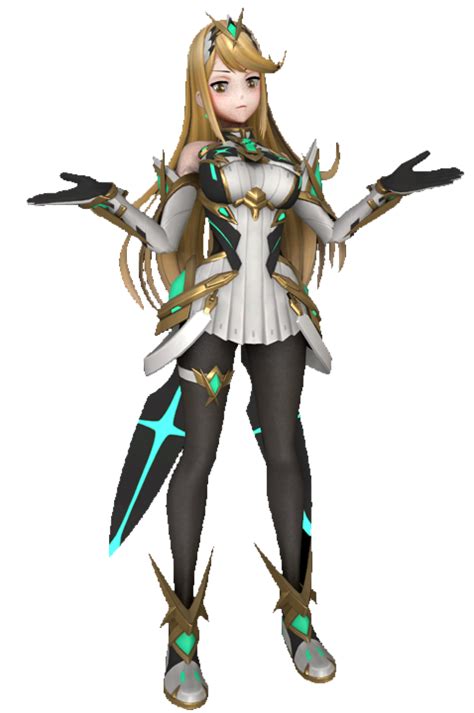 Mythra Shrugging By Transparentjiggly64 On Deviantart