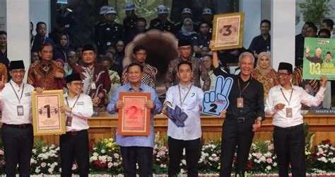 Kpu Ungkap Besar Dana Kampanye Awal Ketiga Pasangan Capres Cawapres