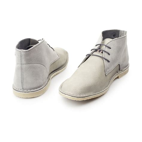 Jack And Jones Damon Mens Desert Boots Vapor Blue