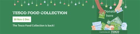 Tesco Winter Food Collection Starts Thursday Atherton And Leigh Foodbank