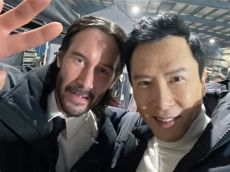 Donnie Yen Returns To HK After Filming John Wick 4